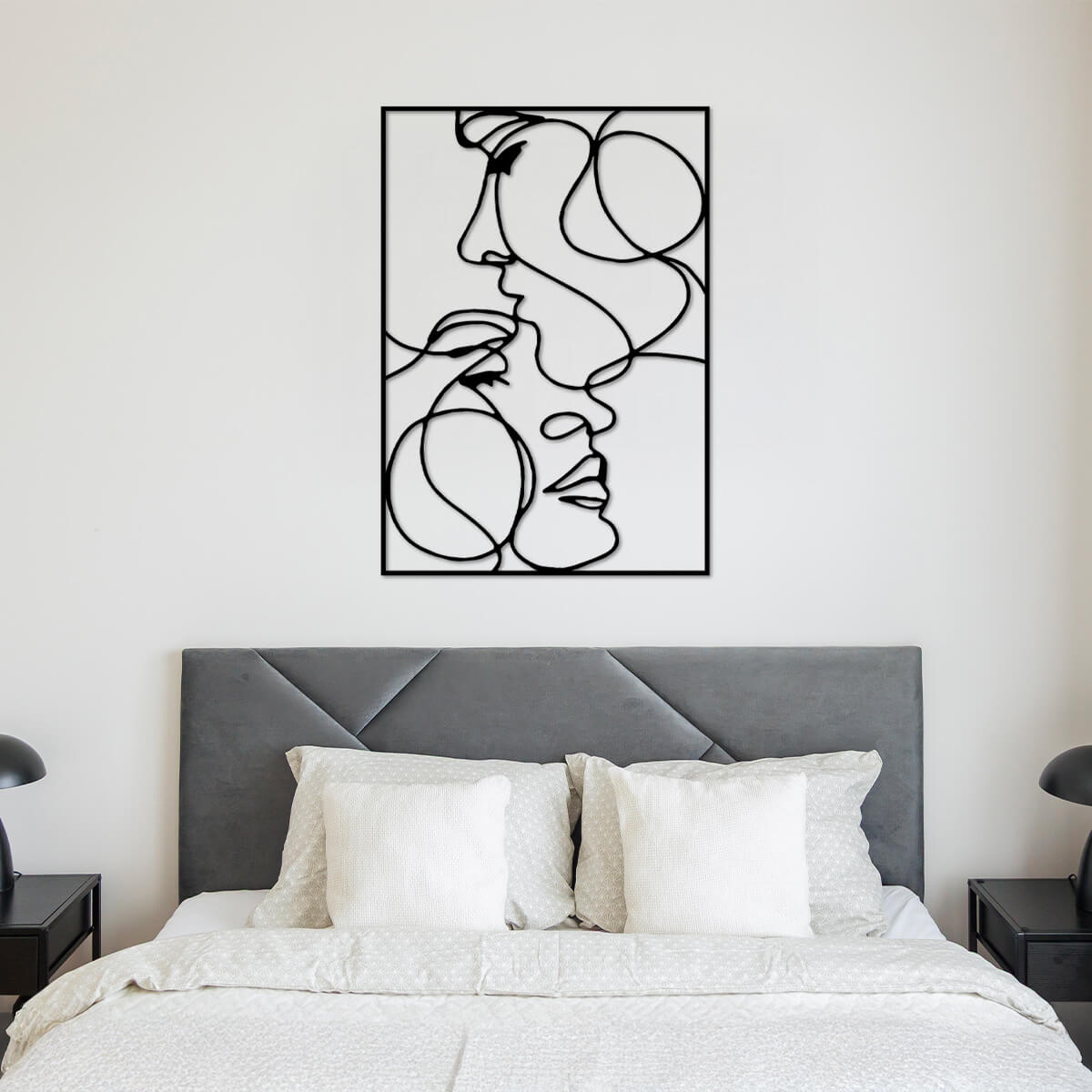 Eclipsed in You Metal Wall Art