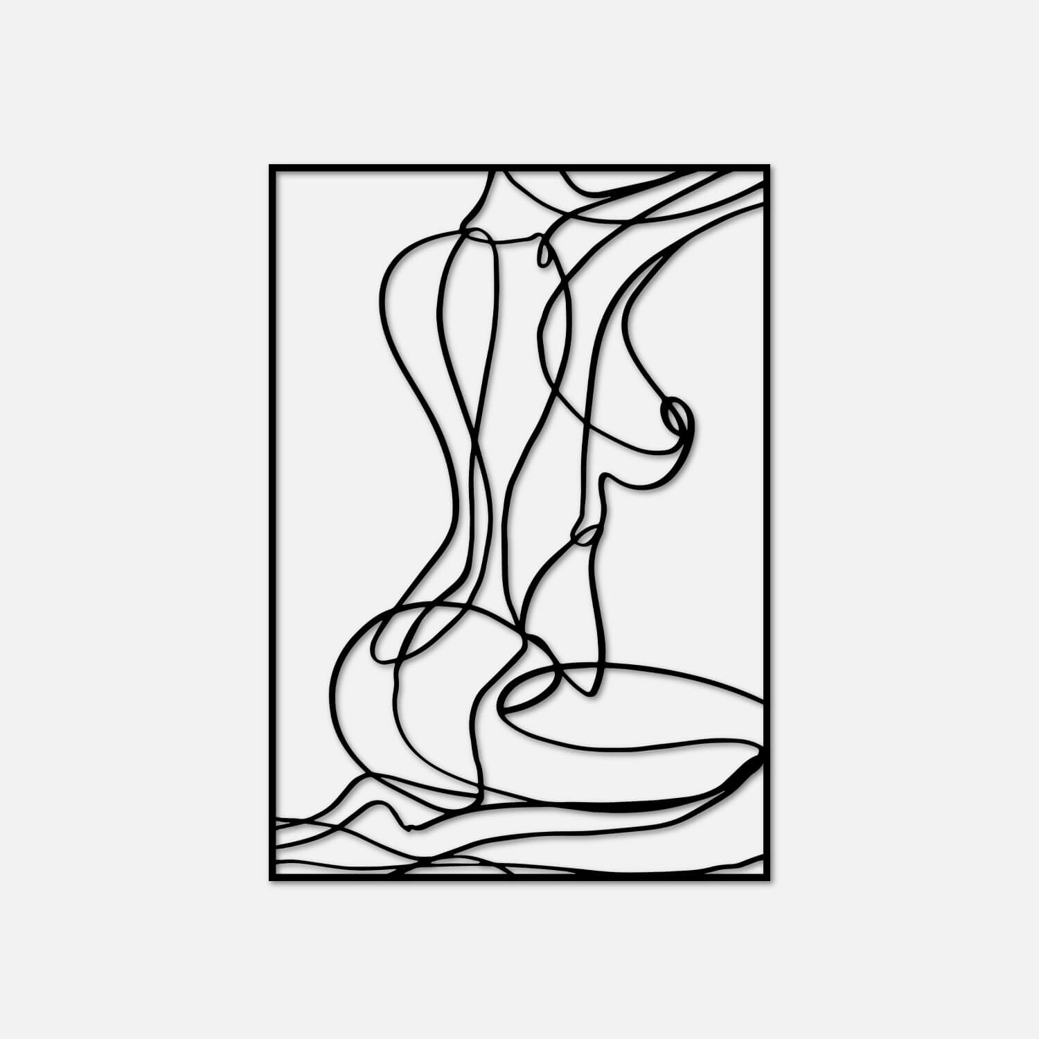 Bare Essence Metal Wall Art