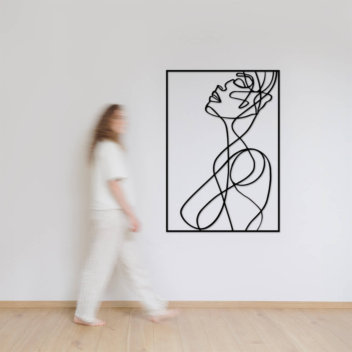 Seductive Simplicity Metal Wall Art