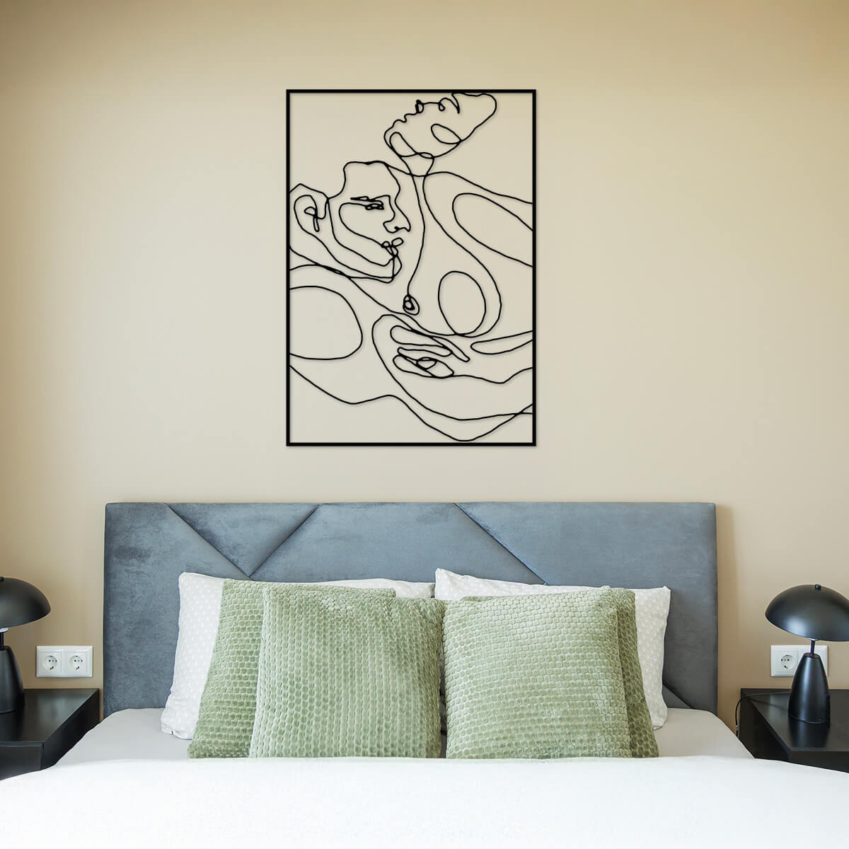 Unveiled Grace Metal Wall Art
