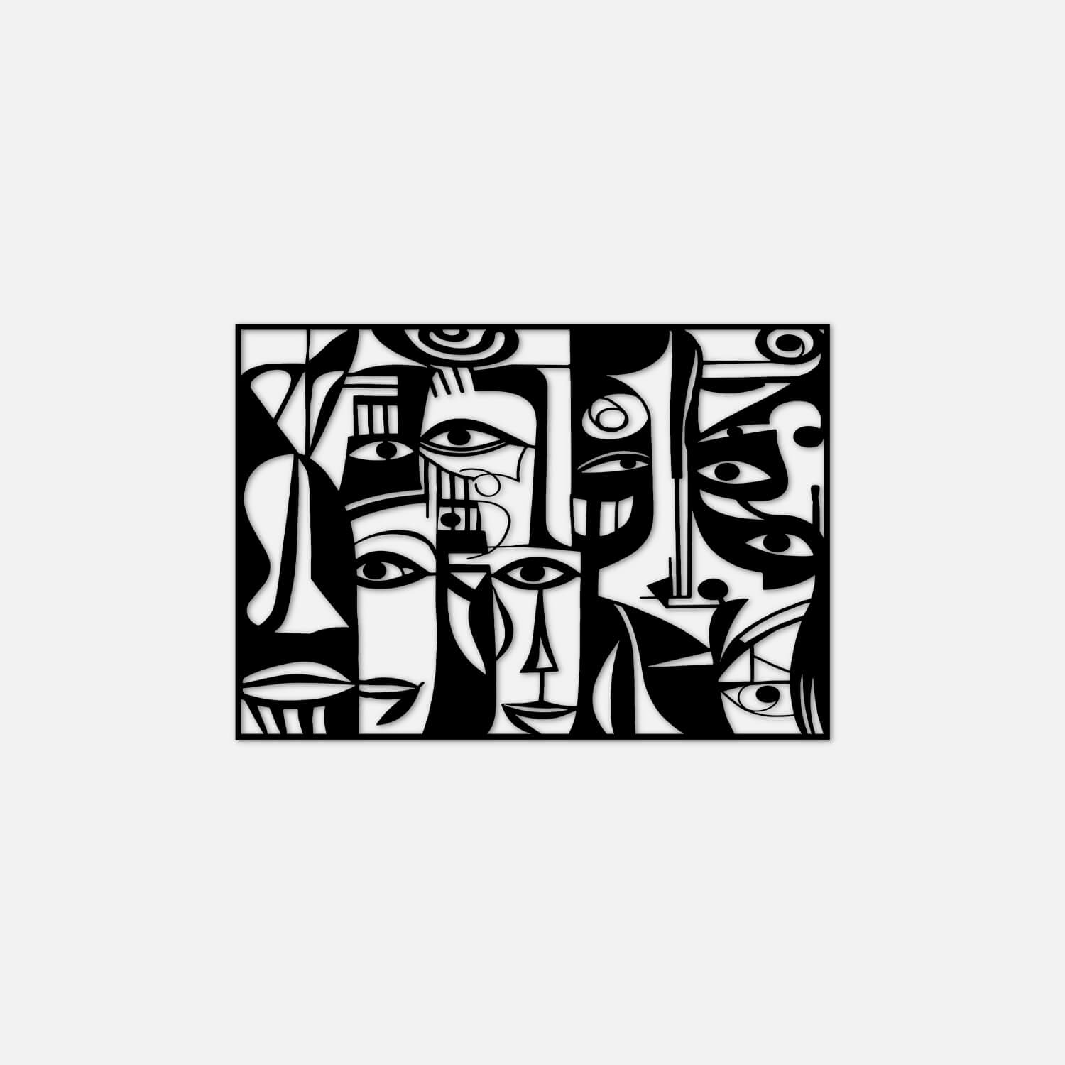 Liminal Gaze Metal Wall Art