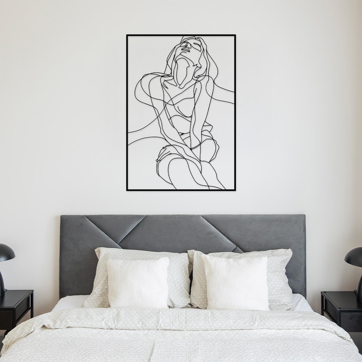 Sculpted Whispers Metal Wall Art
