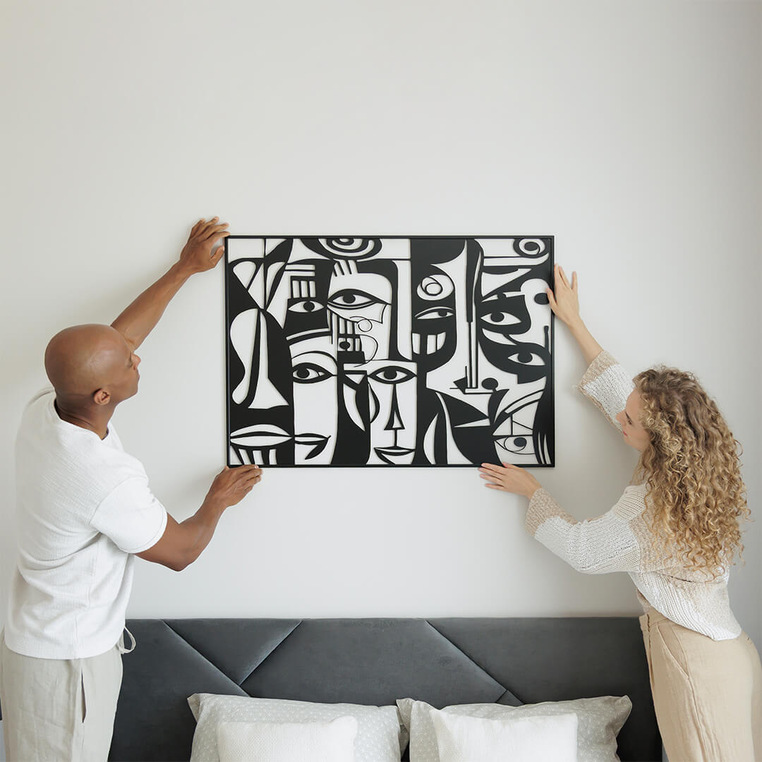 Liminal Gaze Metal Wall Art