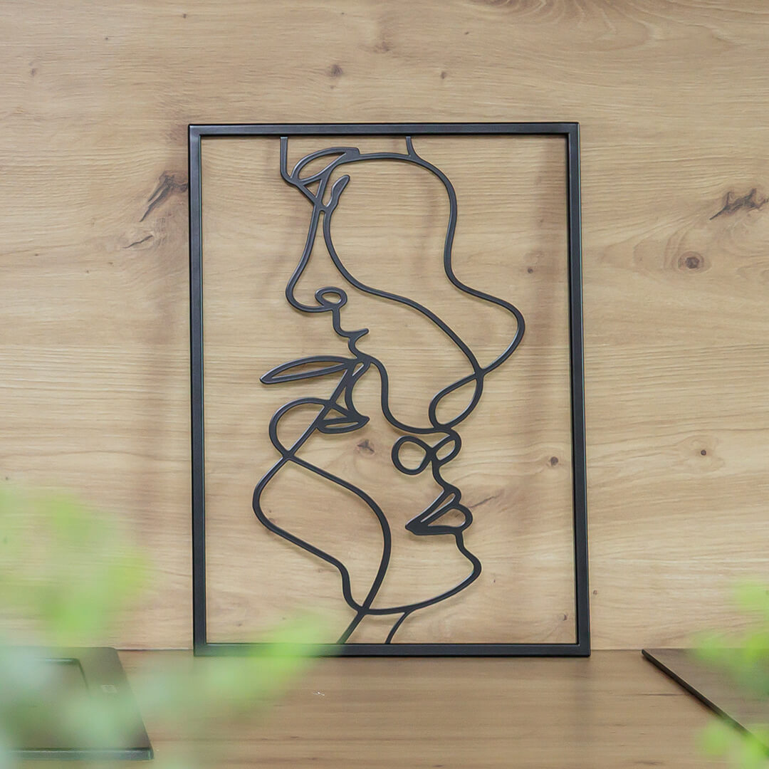 Lost in You Metal Wall Art