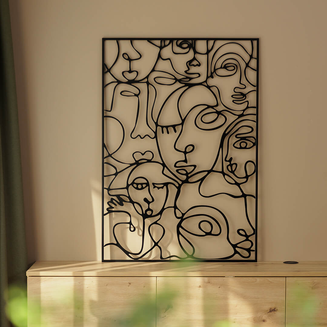 Unfinished Story Metal Wall Art